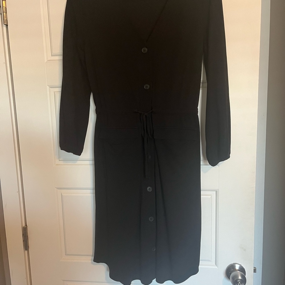 Old Navy Black Long Sleeve Dress